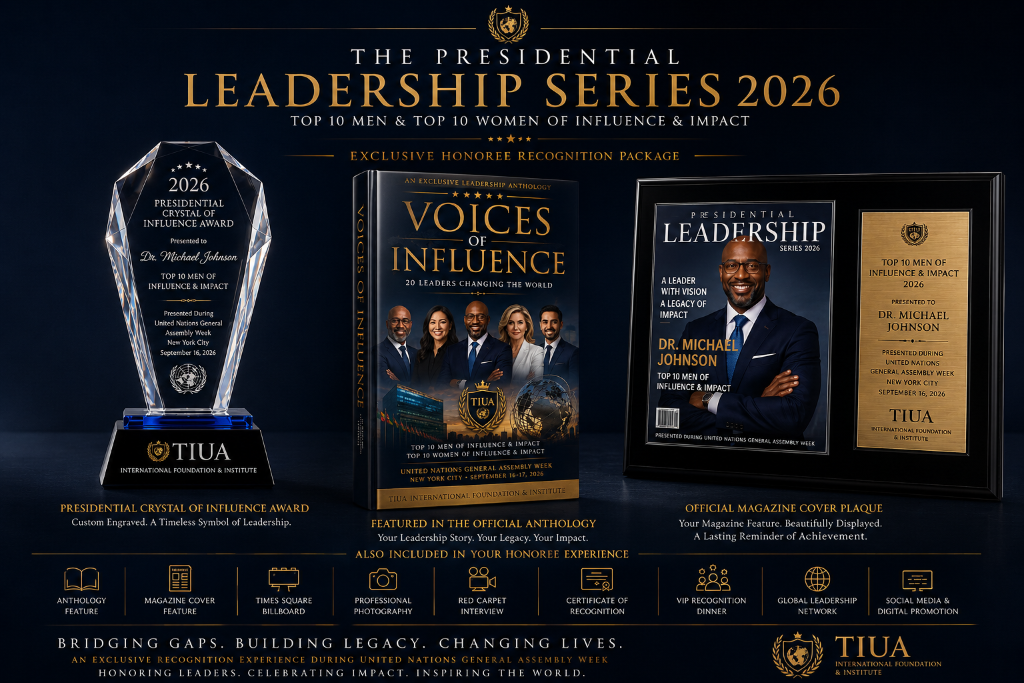 Presidential Leadership Series 2026 Honoree Package