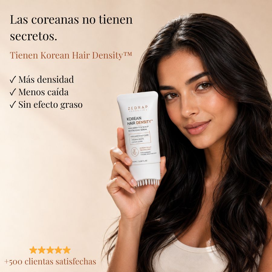 Ingredientes clave de Korean Hair Density