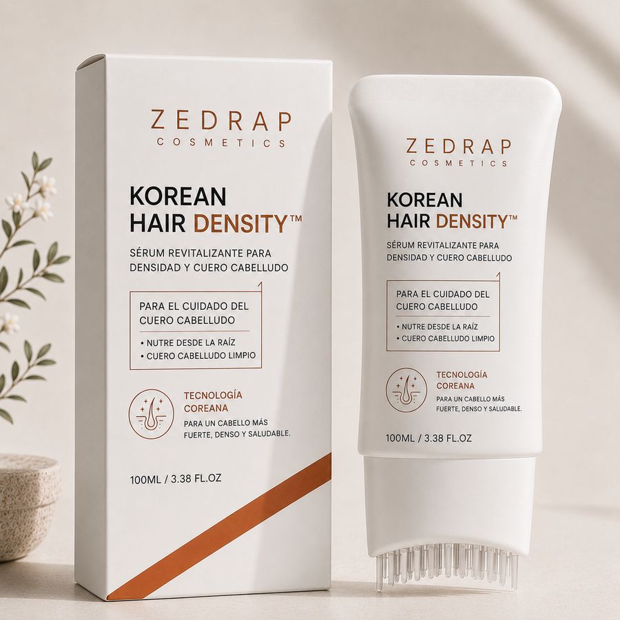 Korean Hair Density producto con caja