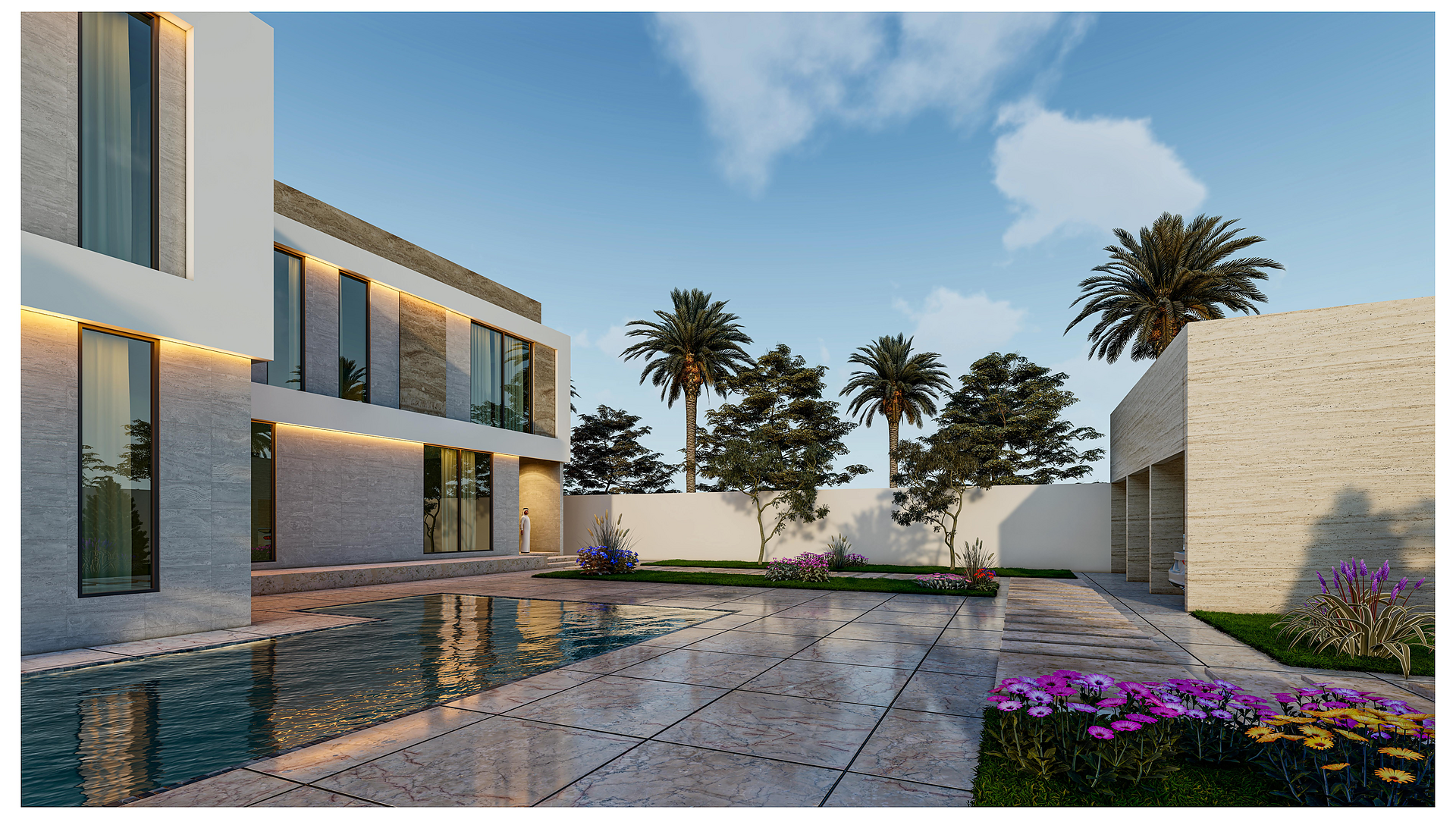 4 Bedroom Luxury Villa In Al Barsha view 2