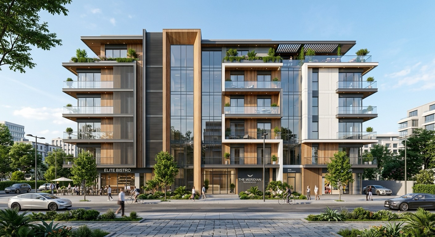 The Meridian Residences In JVC project