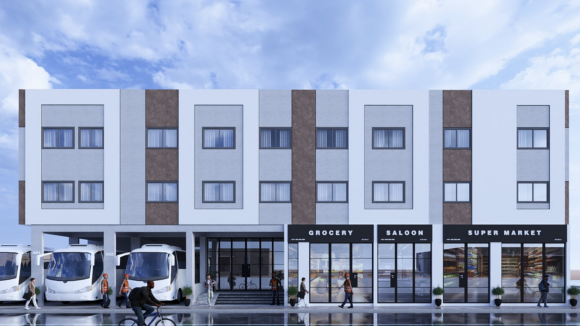 Labour Accommodation Project Al Layan project