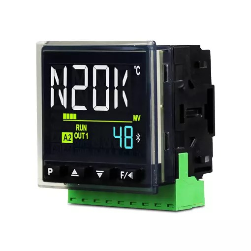 Controlador Modular N20K48 NOVUS ? display LED e interface de controle