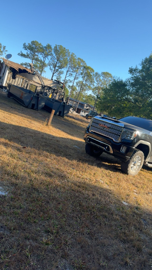 Demolition job site Sebastian FL