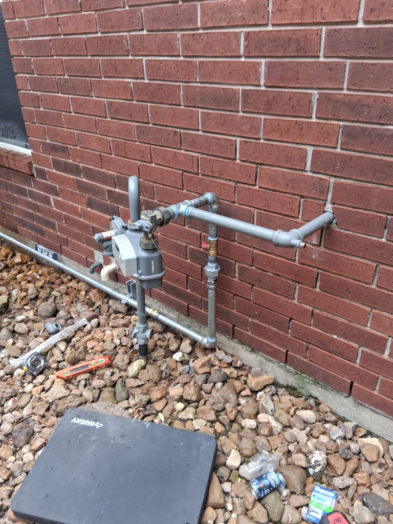 Gas Line Installation