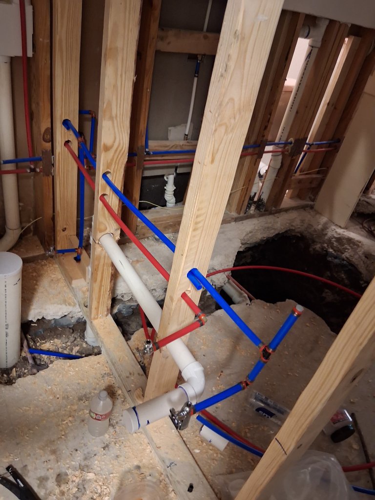 New Construction Plumbing