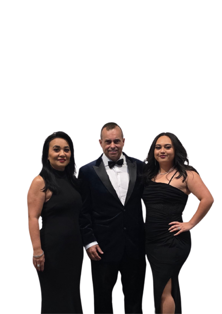 Shania, Nathan and Moira, the team behind Rest Escapes