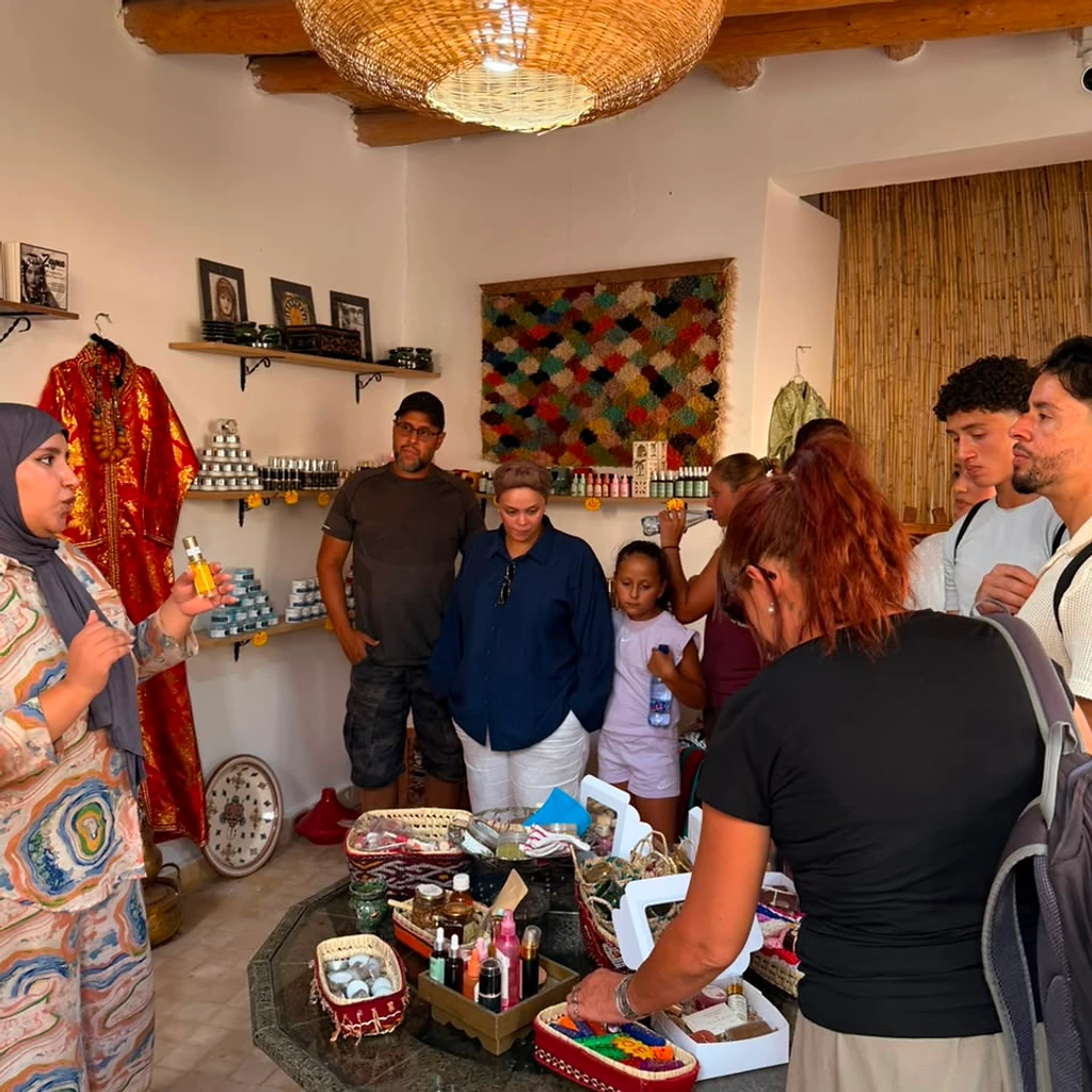 Artisanes de la Coopérative Zayna au travail