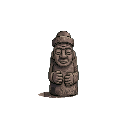 Mandarin pixel art