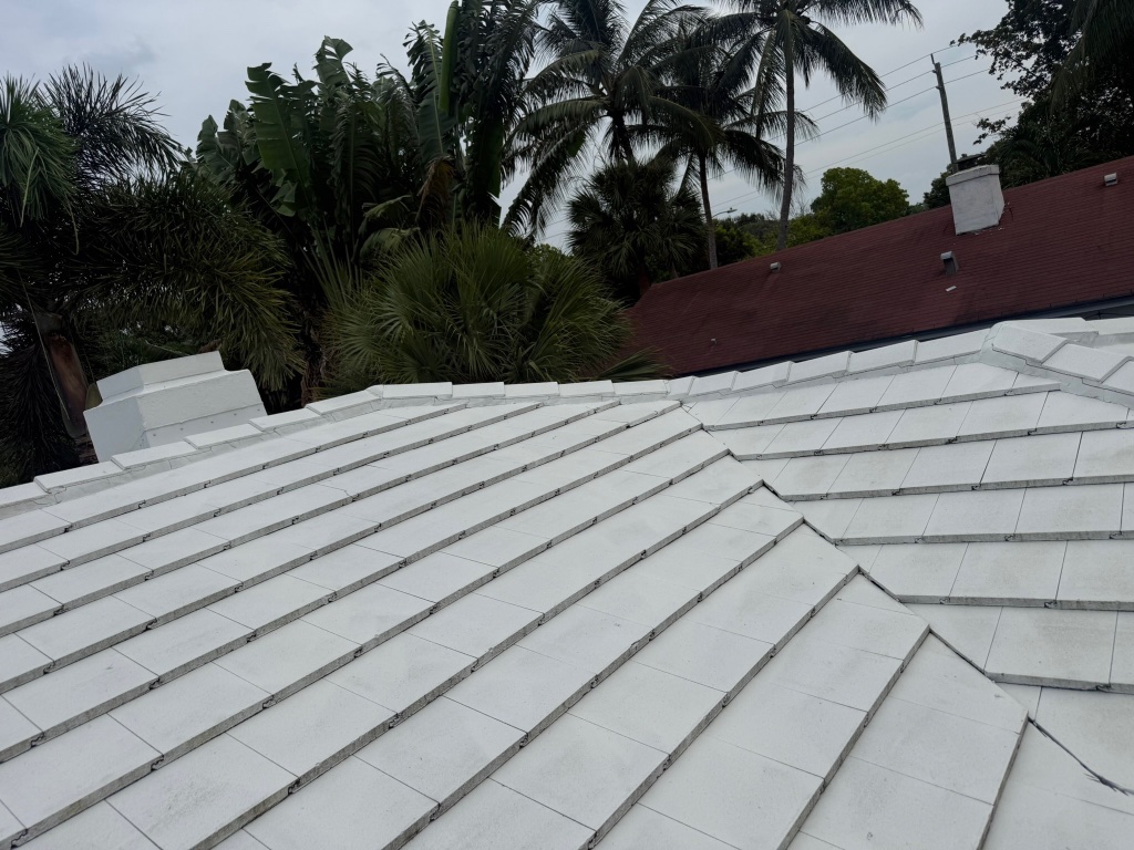 White Tile Roofing