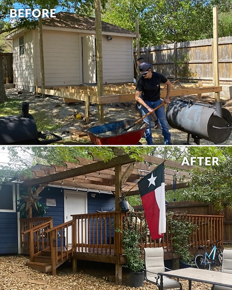 Deck & Pergola Transformation