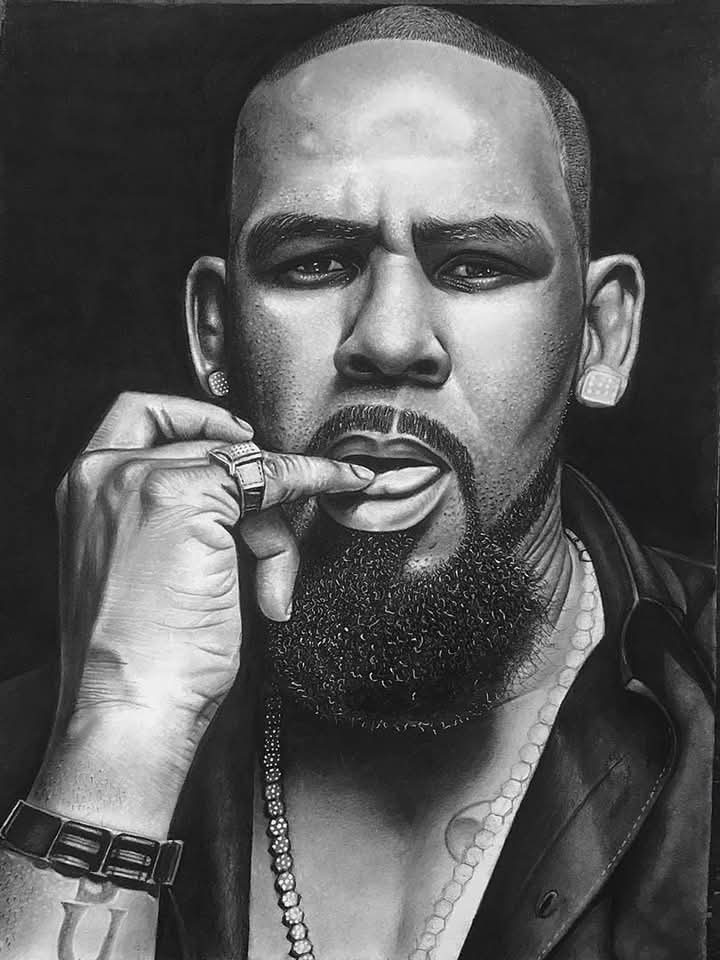 A commanding portrait with dramatic lighting, capturing the essence of presence and power.