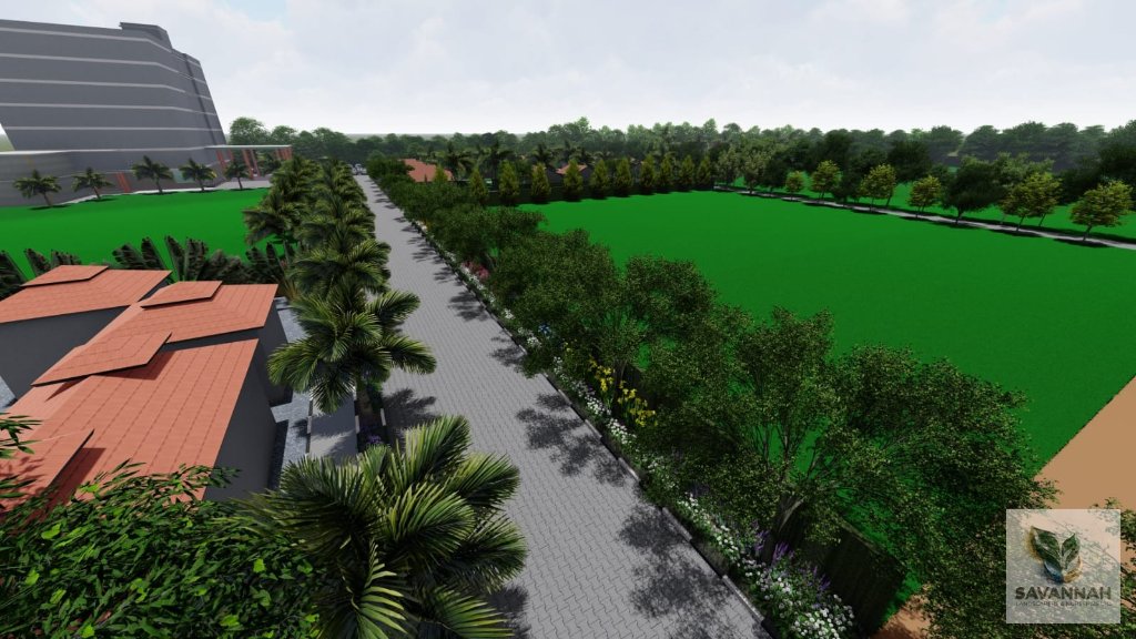 Palm & Lavender Entrance