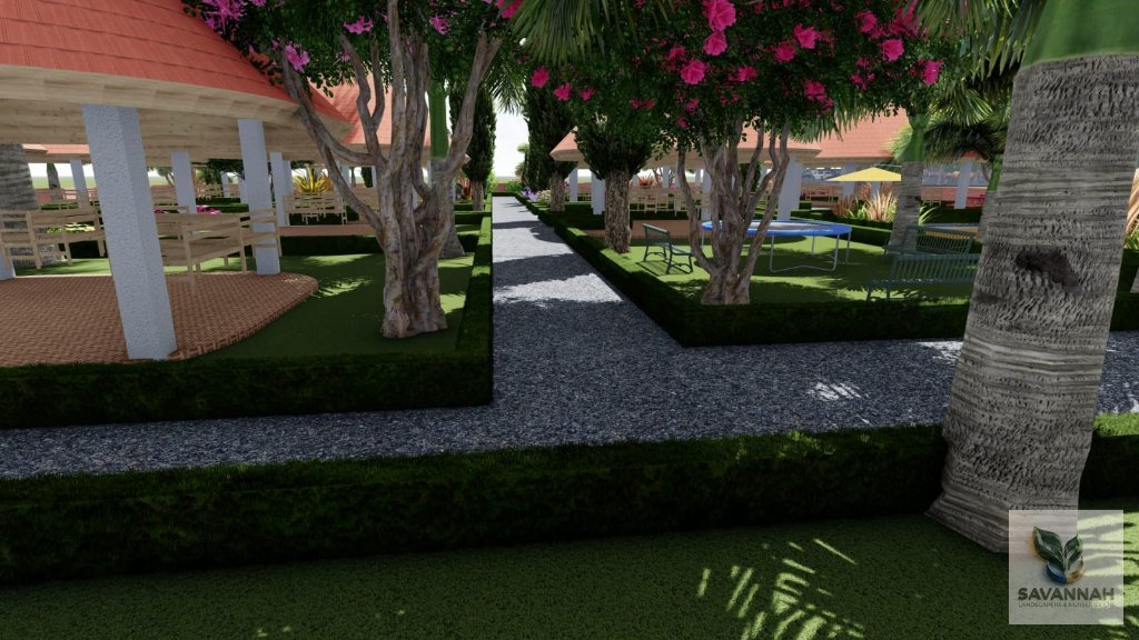 Pool & Planting