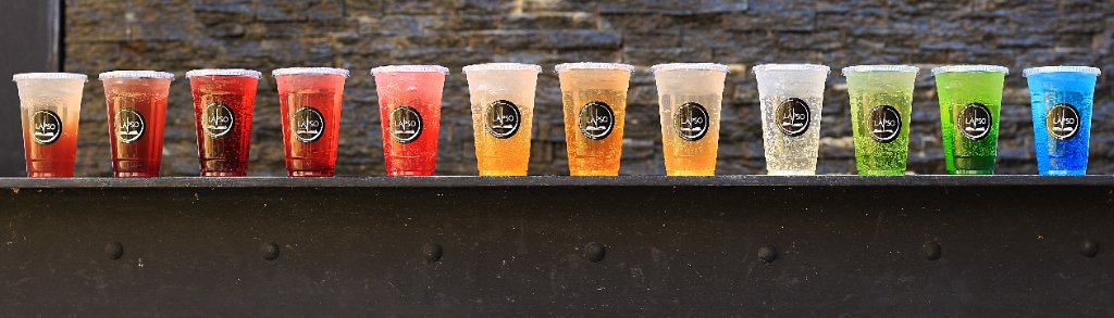 Sodas italianas LAPSO en Plaza Sendera