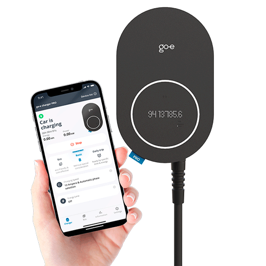 go-e Charger PRO CABLE s aplikacijom