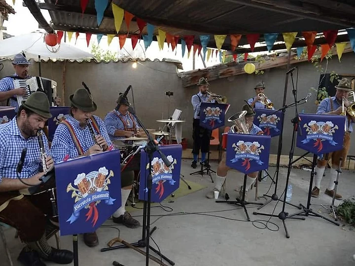 Bierstein Blasmusik full ensemble performing