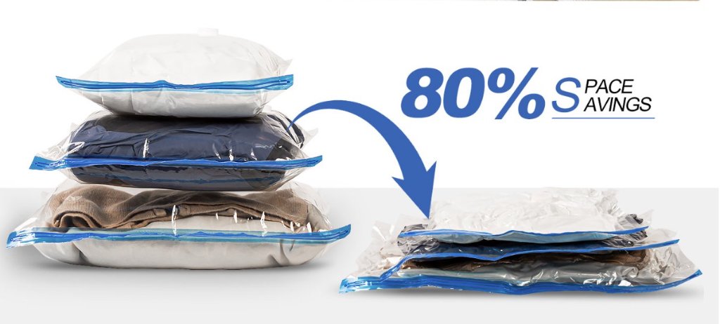 Vacuum storage bags view 1