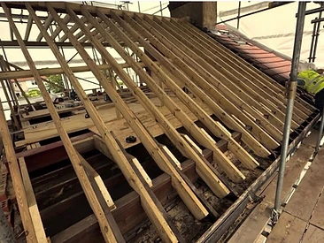 Timber Framing in South London by Harris Construction