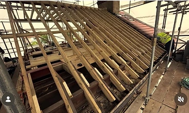 Timber Framing in South London by Harris Construction