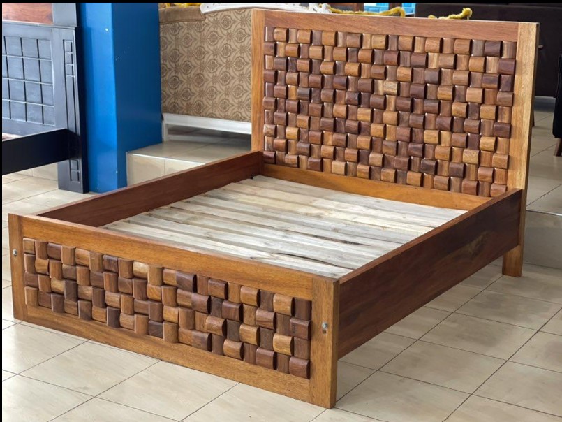 Carved Bed Frame