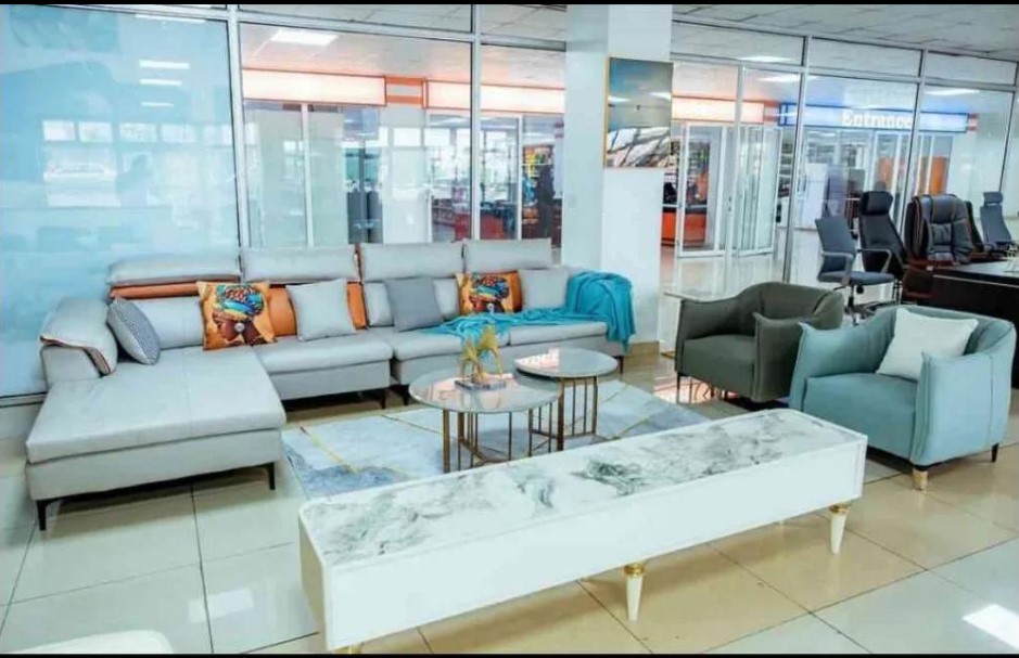 Samuel Furniture showroom in Kigali