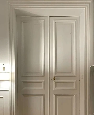 Lackering av ytterdörrar