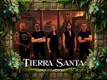 Foto de la banda Tierra Santa, cabeza principal del Abyss Empire Metal Fest 2026