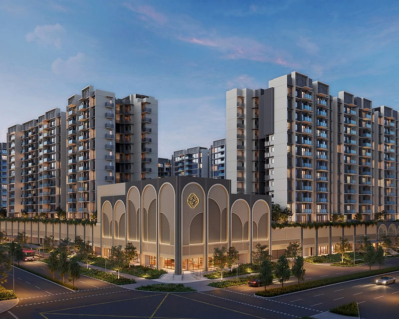 Artist's impression of Chencharu Central Residences