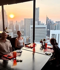 Bangkok sunset
