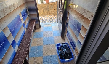 المدخل بالزليج التقليدي