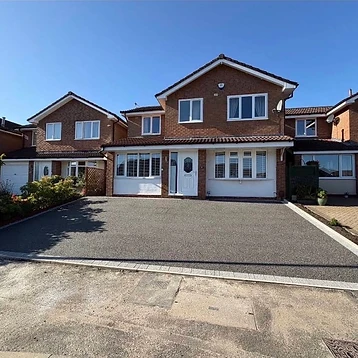 Grey Resin Family Drive — Driveways project by JMB Design. Build & Driveways in Colne, Lancashire