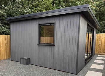 Garden Office Build — Garden Room project by JMB in Colne, Lancashire