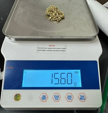 Gold Pros precision scale used to evaluate gold and jewelry