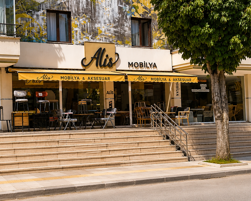 Alis Mobilya Çorum mağaza cephesi