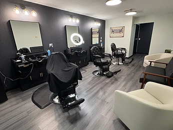 Inside El Navajón Barbershop