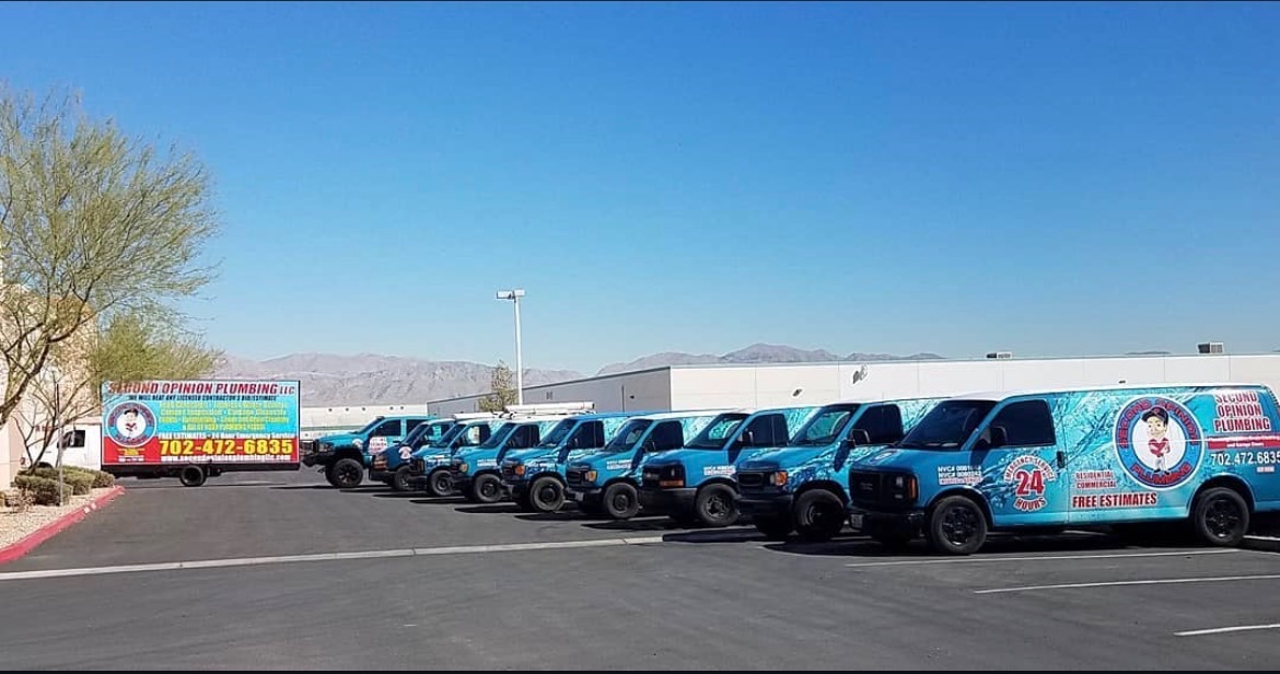 Second Opinion Plumbing service fleet