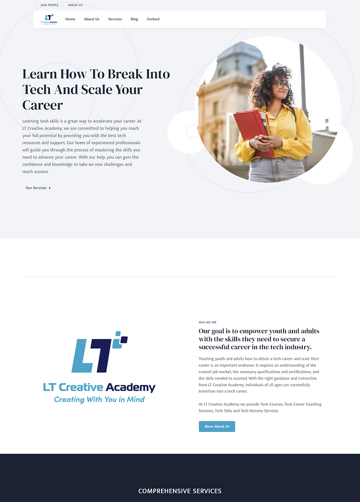 Editorial Studio Website — Custom Digital Solutions