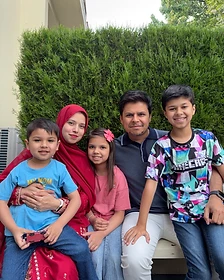 Zeeshan and family