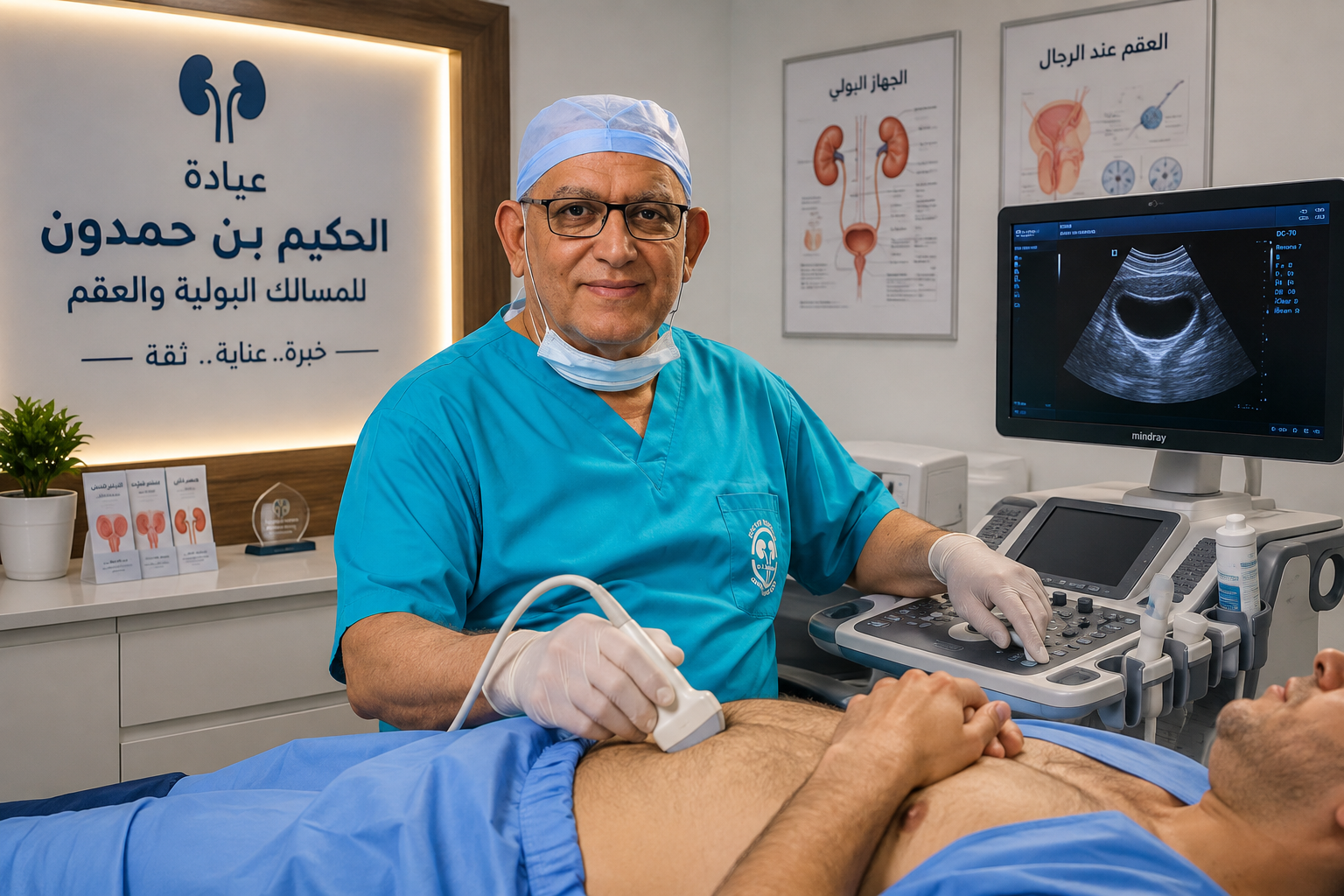 غرفة الفحص بالموجات الصوتية