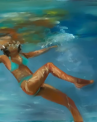 Turquoise Bathing Suit