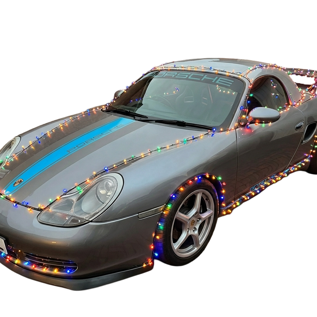 Cyan Stripe & PORSCHE Livery: Designing a Vinyl Scheme That Respects the 986