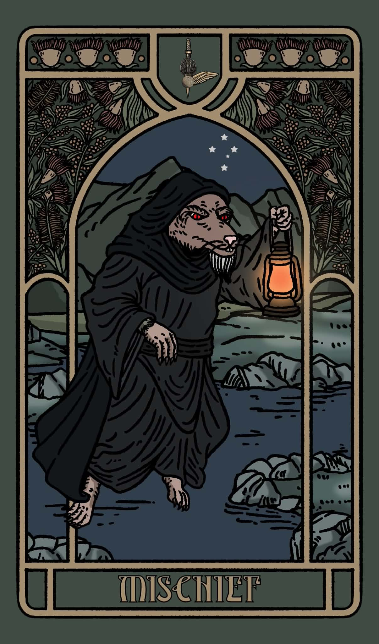 Mischief rat emblem