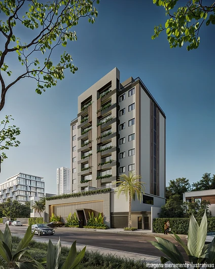 Fachada do Garden's Residencial