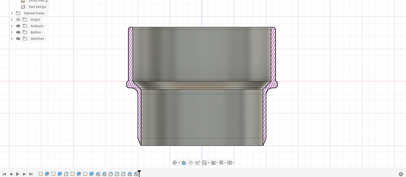 Cylindrical Coupling CAD model