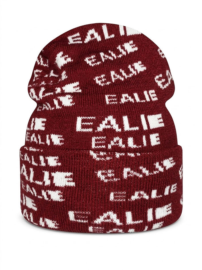 The EALIE Beanie on a plain white background