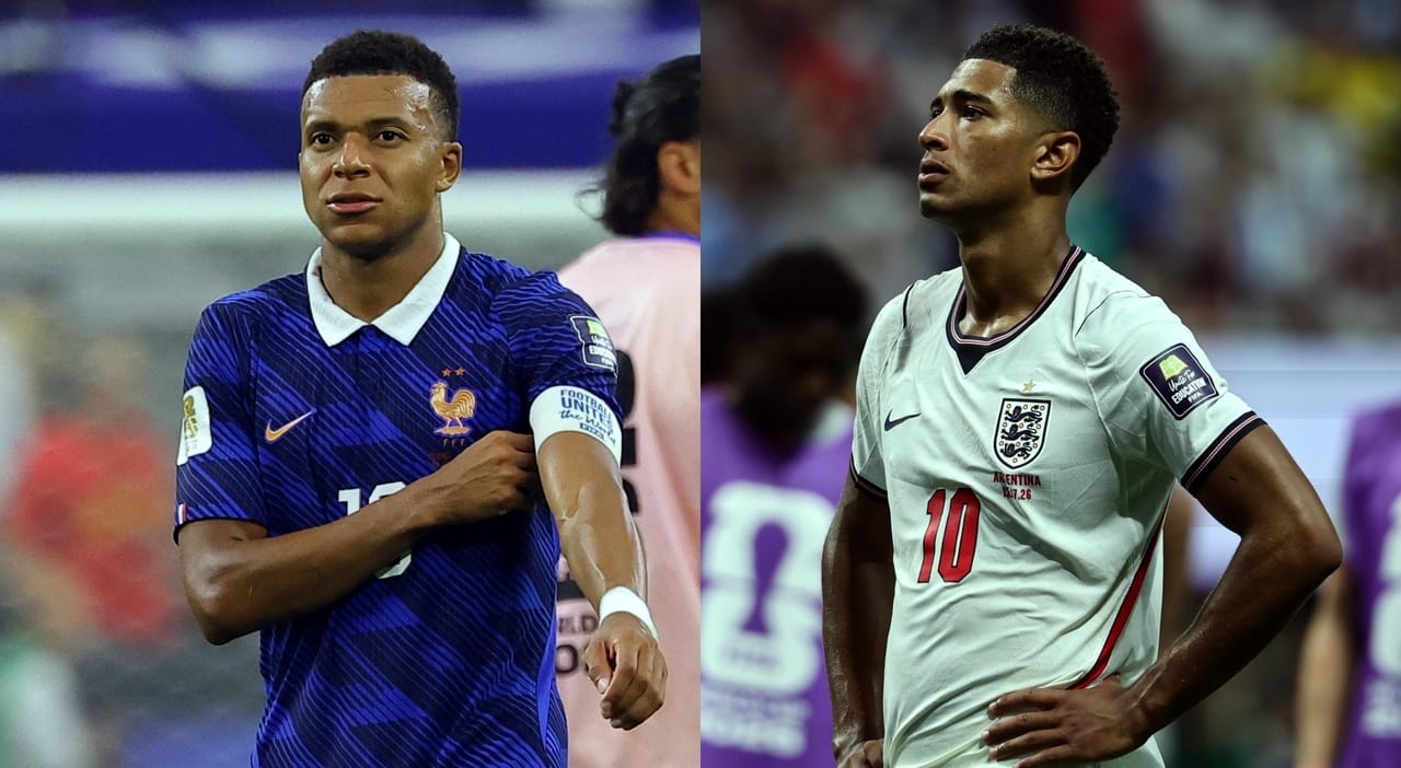 Angleterre 6–4 France : Saka auteur d'un triplé, Mbappé entre dans l'histoire