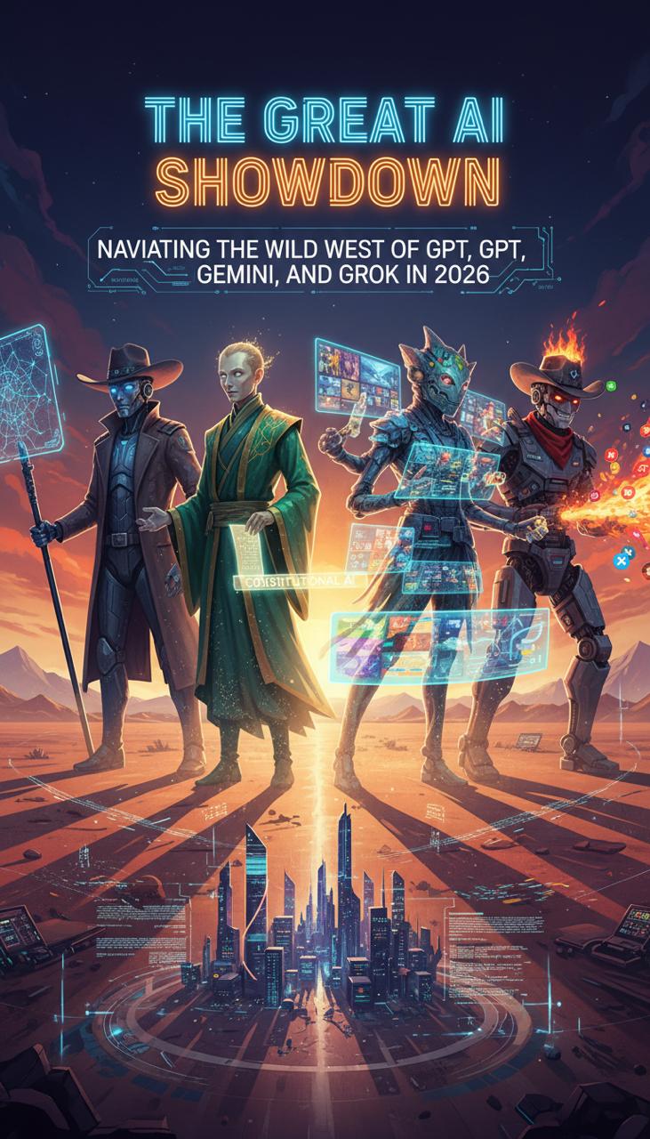 ChatGPT vs Claude vs Gemini vs Grok: The 2026 AI Showdown