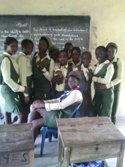 Epiphany Secondary School students in classroom