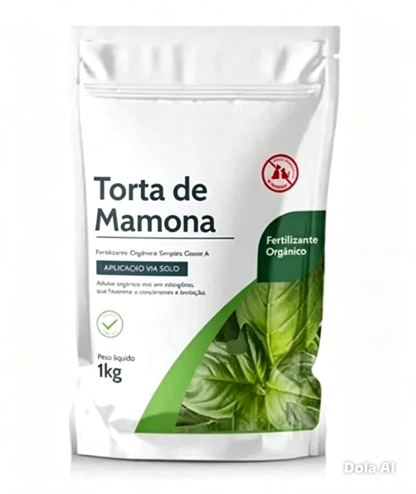 Torta de Mamona - Fertilizante Orgânico 1kg